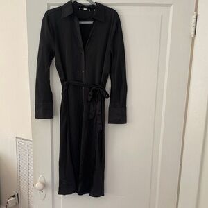 Vince Black Long Sleeve Dress